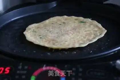 Make Egg burrito step 6