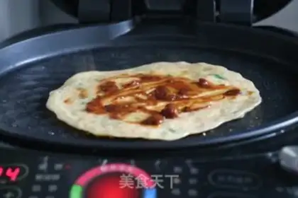 Make Egg burrito step 7