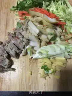 Make Vegetable congee for beef abalone step 2