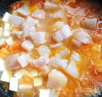 Make Dragonfish tofu soup step 9