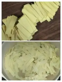 Make Celery fried tofu step 2