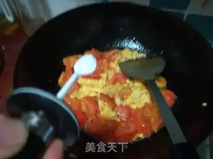 Make Tomato egg noodles step 7