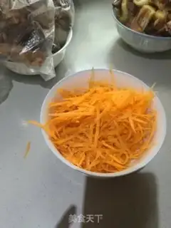 Make Carrot. Dutch beans step 0