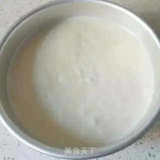 Make Eight-inch steam cake step 14