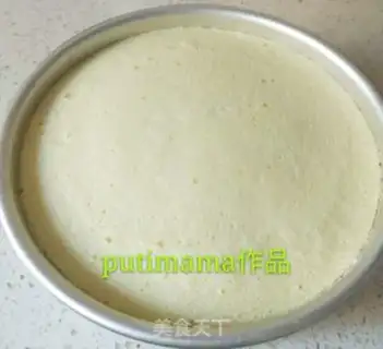 Make Eight-inch steam cake step 19