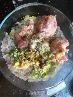 Make Porky pork fan dumplings step 3
