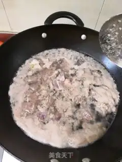 Make The radish stew step 1