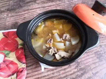 Make The radish stew step 9