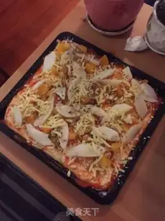 Make Cheese rolls of veggie ham and milk pizza step 10