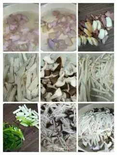 Make Scrambled mushrooms step 1