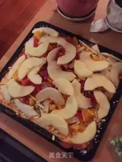 Make Cheese rolls of veggie ham and milk pizza step 11