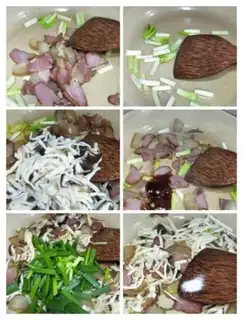 Make Scrambled mushrooms step 3