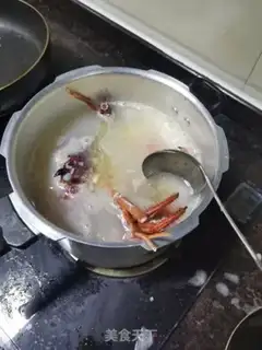Make Lobster congee step 3