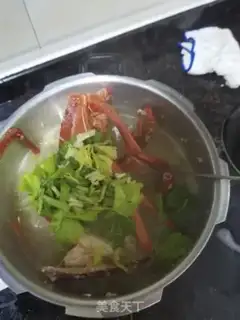 Make Lobster congee step 4