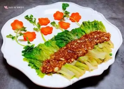 Make Pelican garlic lettuce step 11