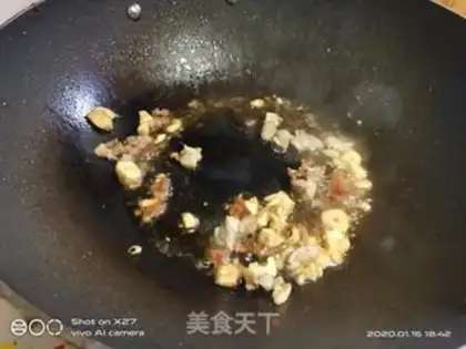 Make Bean petals and chowder step 2