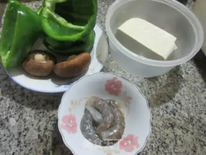 Make Two bean curds step 0