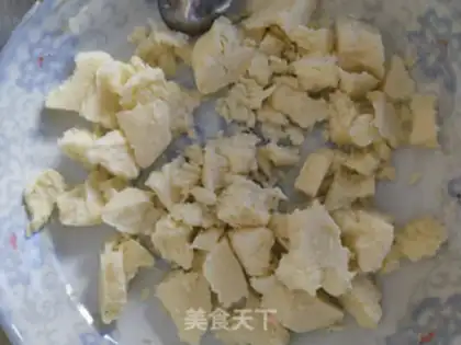 Make Scrambling tea with red bean potatoes step 1