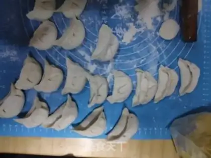 Make Celery dumplings step 8