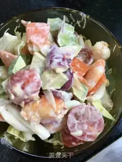 Make Shrimp avocado salad step 14
