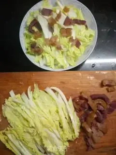 Make Golden ham steaming doll food step 5