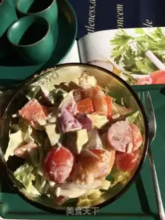 Make Shrimp avocado salad step 16
