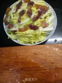 Make Golden ham steaming doll food step 6