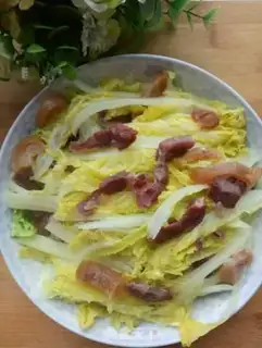 Make Golden ham steaming doll food step 8