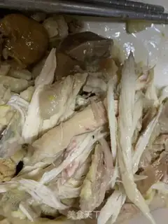 Make Chicken fungi mushroom tofu step 1