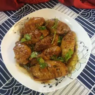 Make Red chicken wings step 7