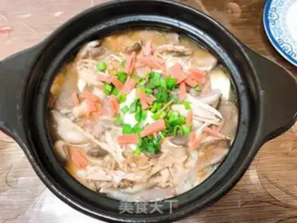 Make Chicken fungi mushroom tofu step 8