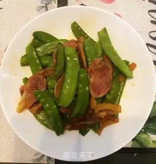 Make Sausage swirling Dutch beans step 3