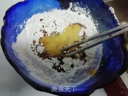 Make Red sugar maras step 2