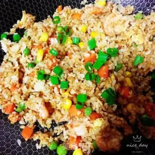 Make Shrimp sauce fried rice step 12