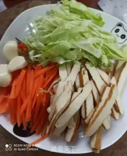 Make Scrambled carrots step 1