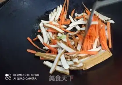 Make Scrambled carrots step 3