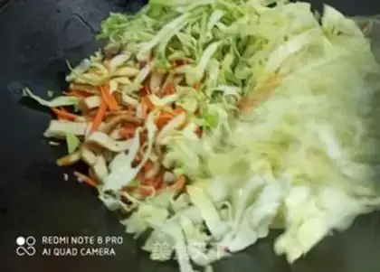 Make Scrambled carrots step 5