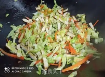 Make Scrambled carrots step 7