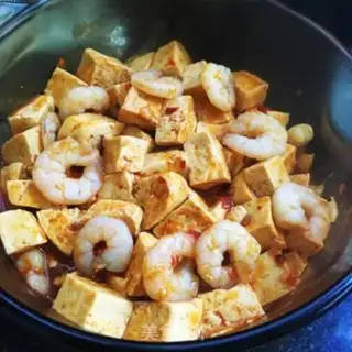 Make Homemade tofu shrimp step 8