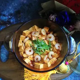 Make Homemade tofu shrimp step 9
