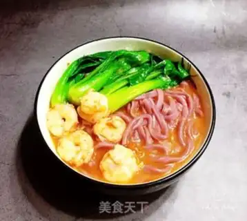 Make Tomato shrimp noodles step 9