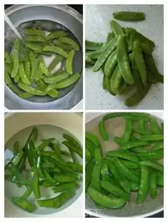 Make Dutch soy sausage step 1