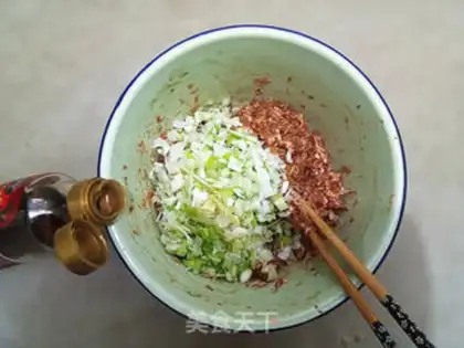 Make Fresh meat buns step 7