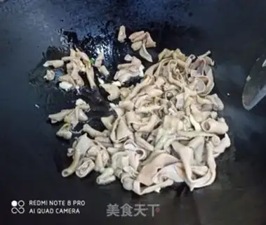 Make Garlic duck intestines step 3