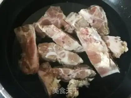 Make Bones soup and vegetables step 2