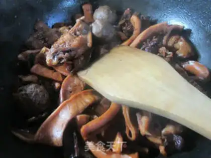 Make The beefballs have fried squid step 13