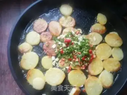 Make Spicy potato chips step 8
