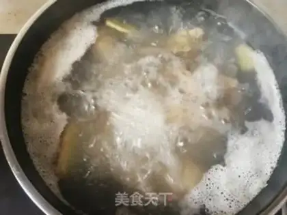 Make Bones soup and vegetables step 6
