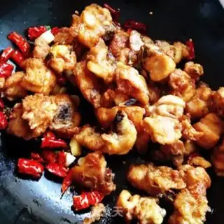 Make Spicy chicken step 17