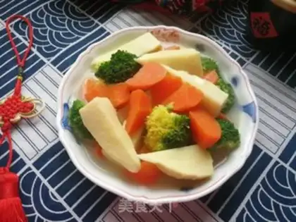 Make Bones soup and vegetables step 16